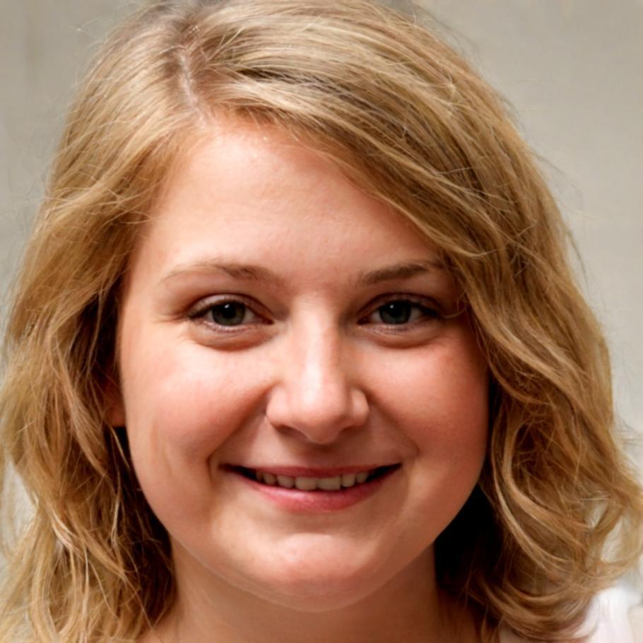 Saskia Bergström presenting blockchain concepts